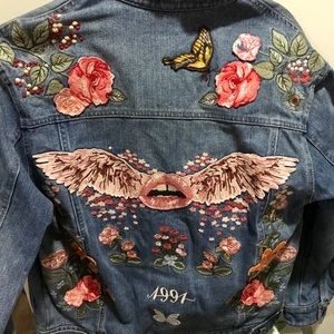 Embroidered Jean Jacket